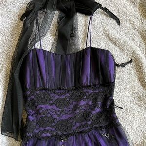 Size Small Purple Laced Dress
